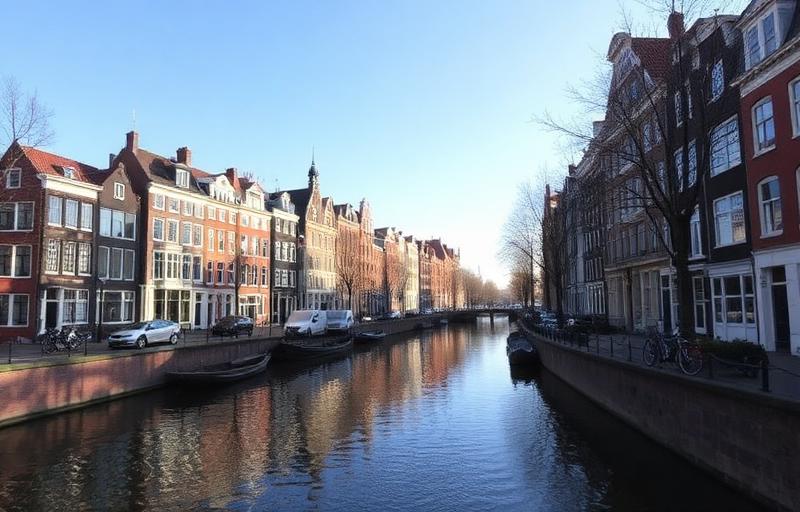 Amsterdam skyline