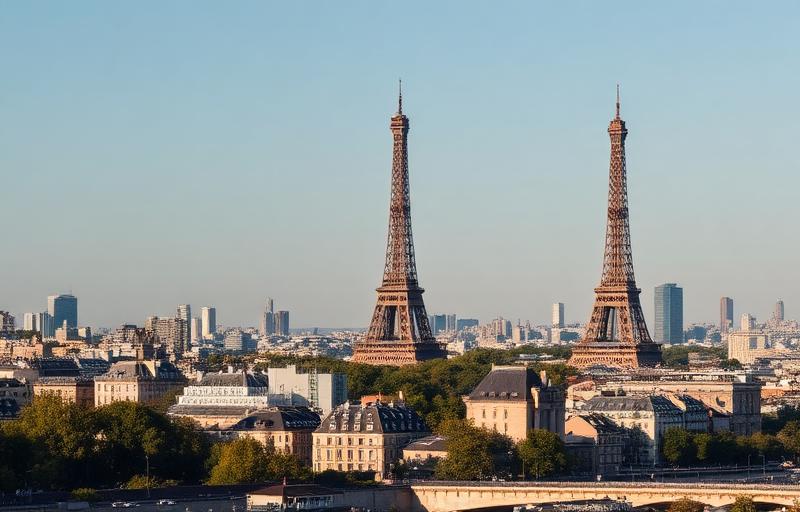 Paris skyline