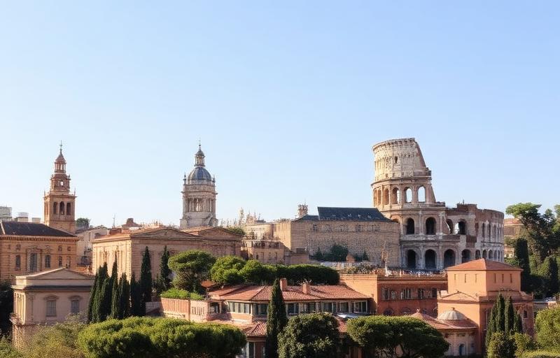 Rome skyline